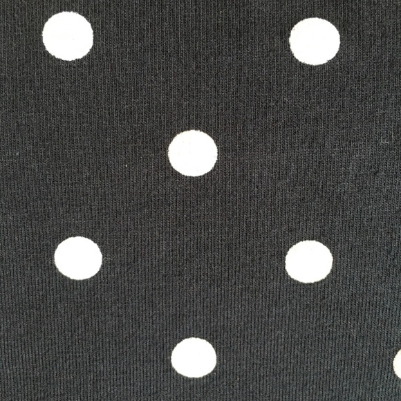 Tommy Hilfiger black and white polka dot cotton dress. Size L. - Picture 6 of 8